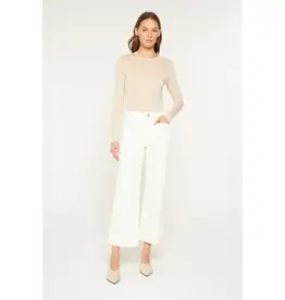 Cropped Wide Leg With Front Pocket