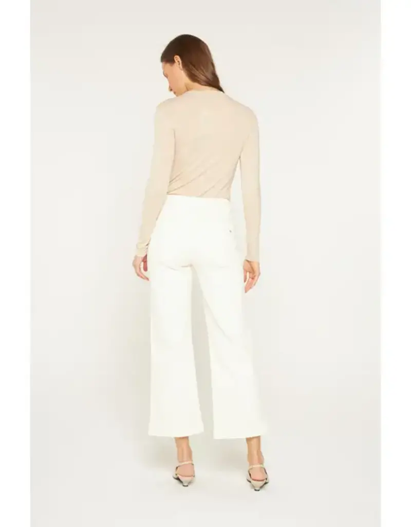 Cropped Wide Leg With Front Pocket