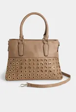 Amabel Double Compartment Grommet Tote