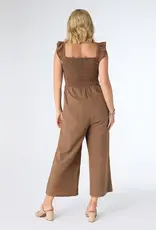 Kohde Wide Leg Smocked Jumpsuit