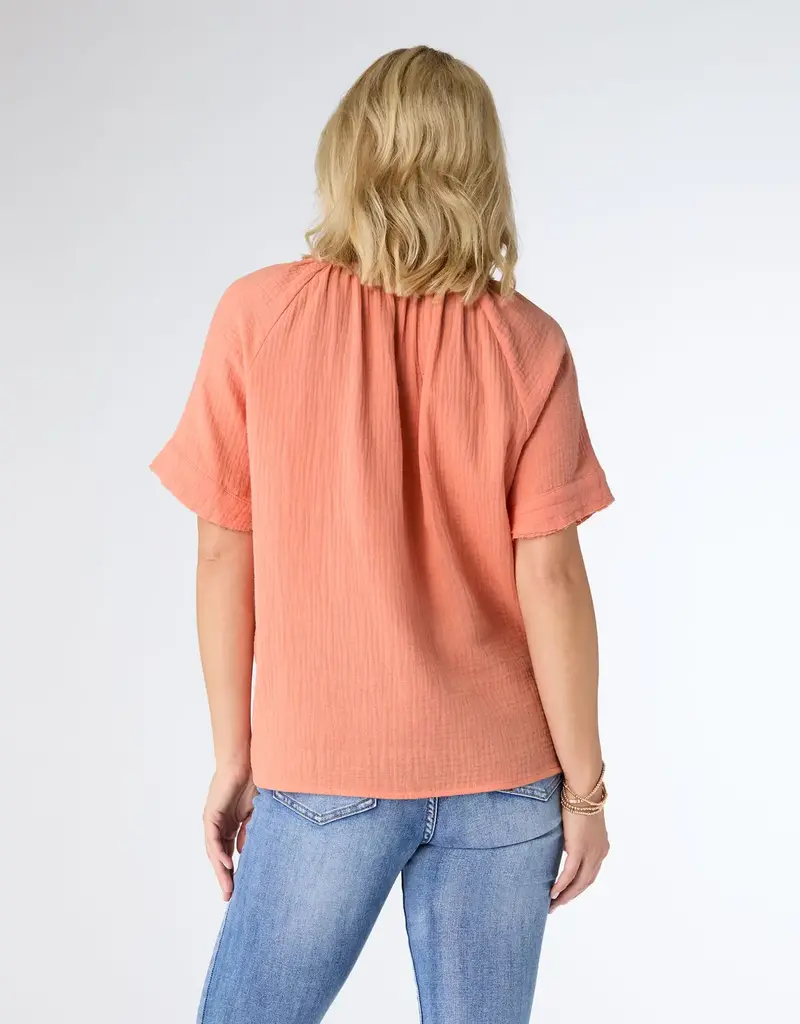 Elayna Gauze Top
