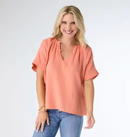 Elayna Gauze Top