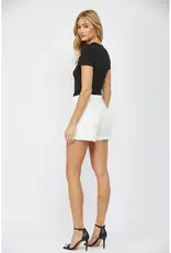 Fold Over High Rise Shorts
