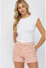 Fold Over High Rise Shorts