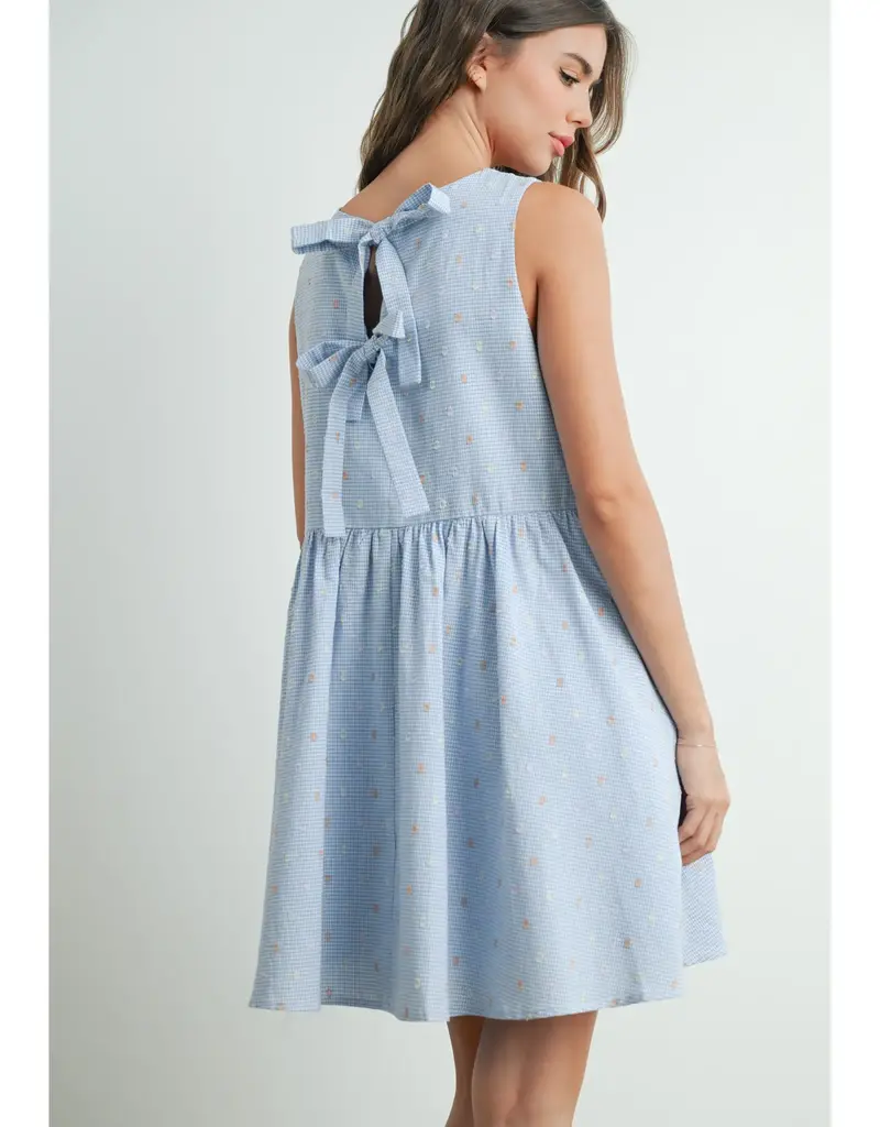 Ready For Summer Tie Back Dress