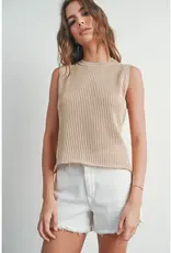 Rib-Knit Sweater Vest