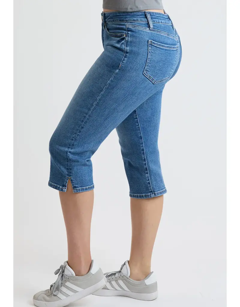 Tummy Control High Rise Premium Stretch Capri