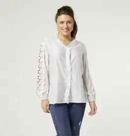 Kiana Top with Crochet Detail