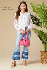 Kiana Top with Crochet Detail