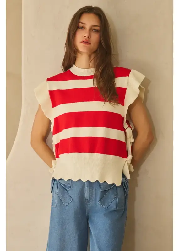 Be Bold Stripe Knit Top