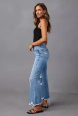 HR Distressed Knee & Hem Jean