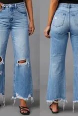 HR Distressed Knee & Hem Jean