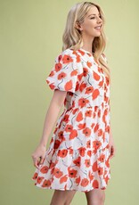 Floral Tiered Dress
