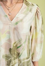 Lily Floral V-Neck Top