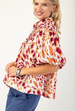 Safari Leopard Top