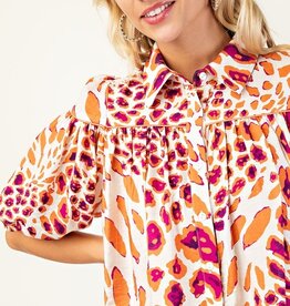 Safari Leopard Top