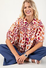 Safari Leopard Top