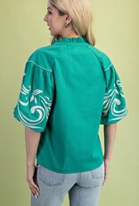 Maggy May Tie Neck Top