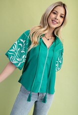 Maggy May Tie Neck Top