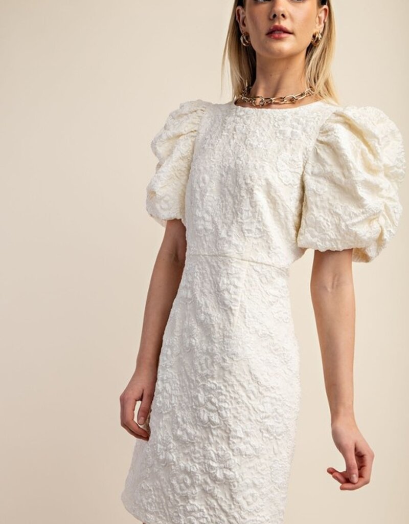 Jacquard Classic-fit Dress