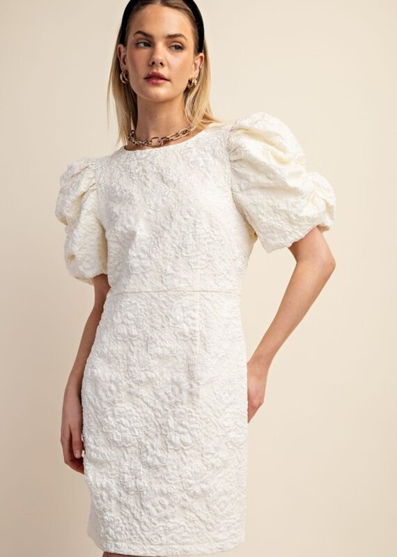 Jacquard Classic-fit Dress