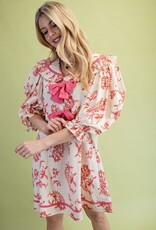 Southern Grace Dress With Peter Pan Collar