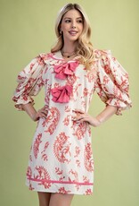 Southern Grace Dress With Peter Pan Collar