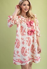 Southern Grace Dress With Peter Pan Collar