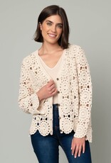 Circles of Fun Crochet Cardigan