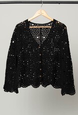 Circles of Fun Crochet Cardigan