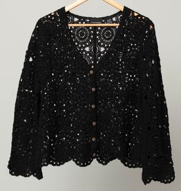 Circles of Fun Crochet Cardigan