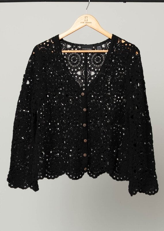 Circles of Fun Crochet Cardigan