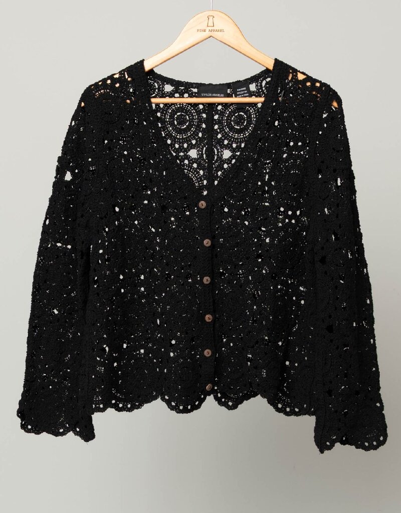 Circles of Fun Crochet Cardigan