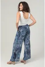 Paisley Patchwork Wide Leg Pant