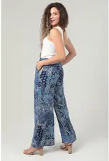 Paisley Patchwork Wide Leg Pant