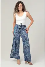 Paisley Patchwork Wide Leg Pant