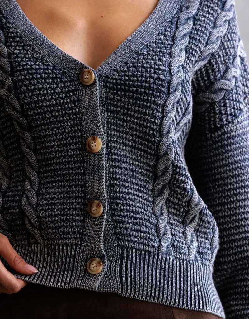 Candy Cable Knit Cardigan
