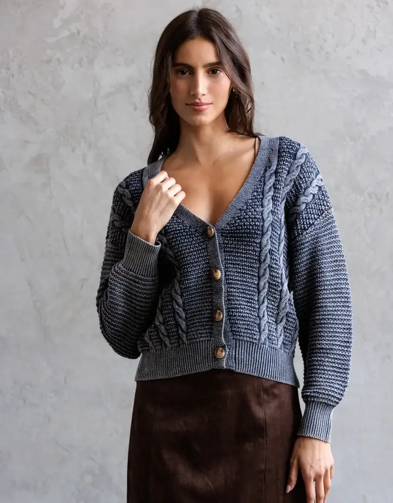 Candy Cable Knit Cardigan