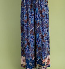 Rachel Mixed Print Wide Leg Pant