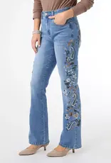 Everstretch Baby Bootcut with Side Embroidery