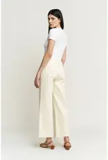 High Rise  Wide Crop Raw Hem