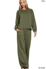 Scuba Crewneck Pullover & Pants 2 Piece Set