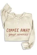 Coffee Away Mineral Sweatshirt