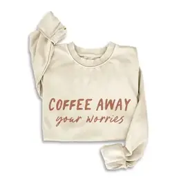 Coffee Away Mineral Sweatshirt