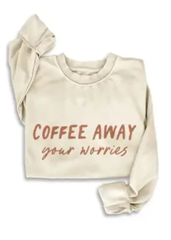Coffee Away Mineral Sweatshirt