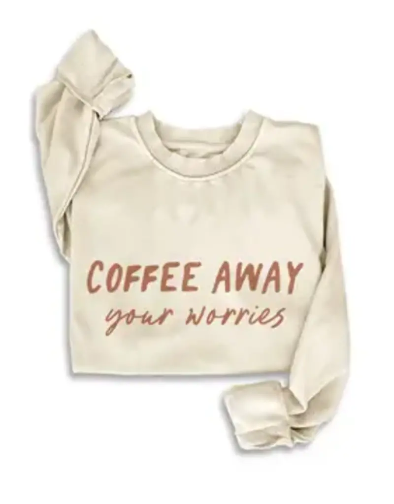 Coffee Away Mineral Sweatshirt