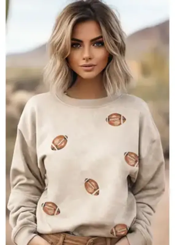 Football Mineral Graphic Sweatshirt