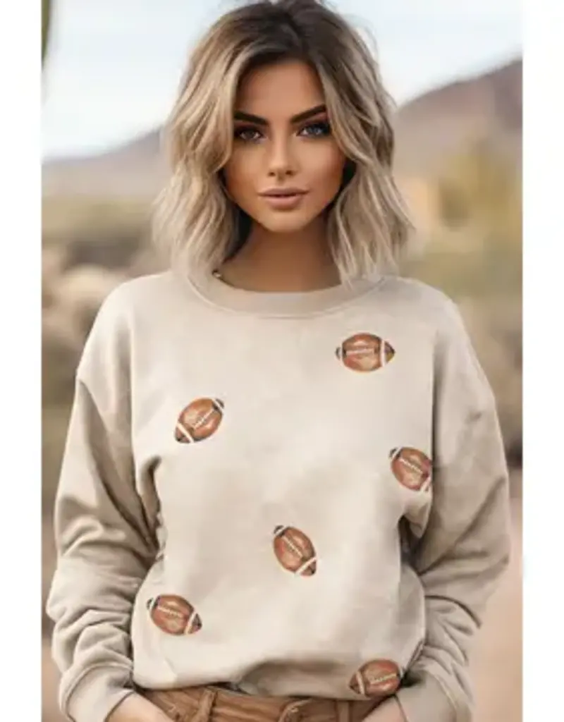 Football Mineral Graphic Sweatshirt