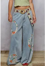 Peace Patch Wide Jean