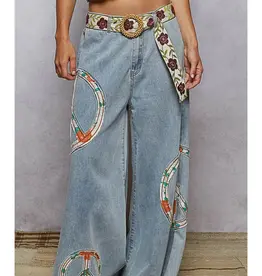Peace Patch Wide Jean